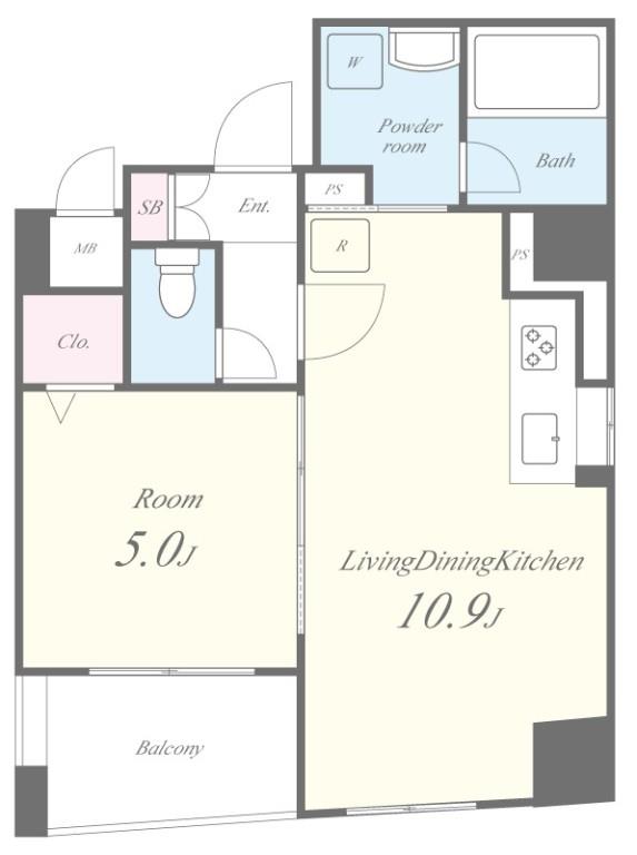プラテリア弥生 間取り図