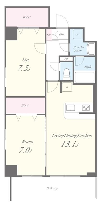 サクラテラス 間取り図