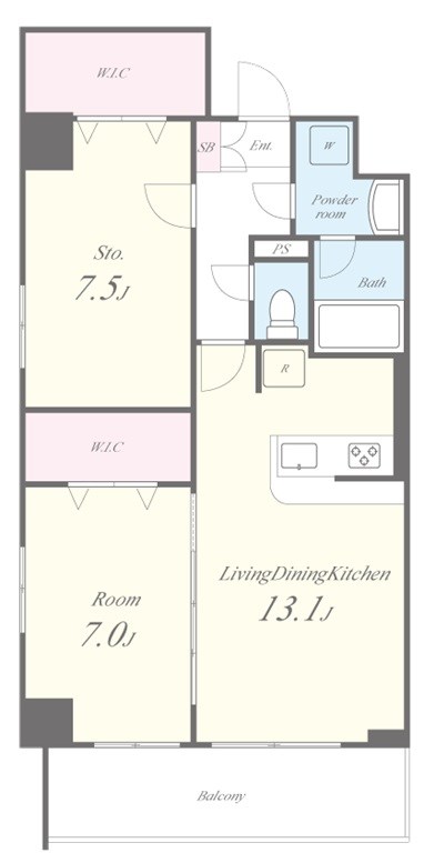 サクラテラス 間取り図