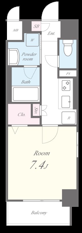 Avanti (千種区) 間取り図