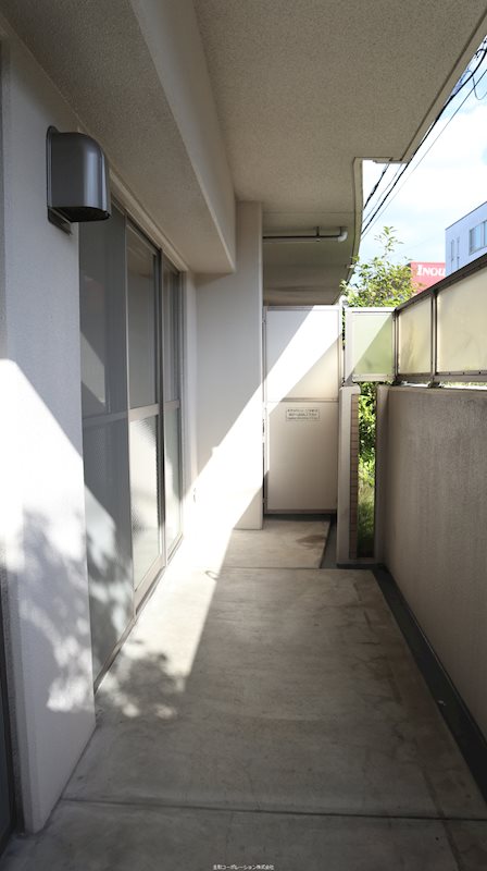 フロウスリーブ西村2番館 ベランダ