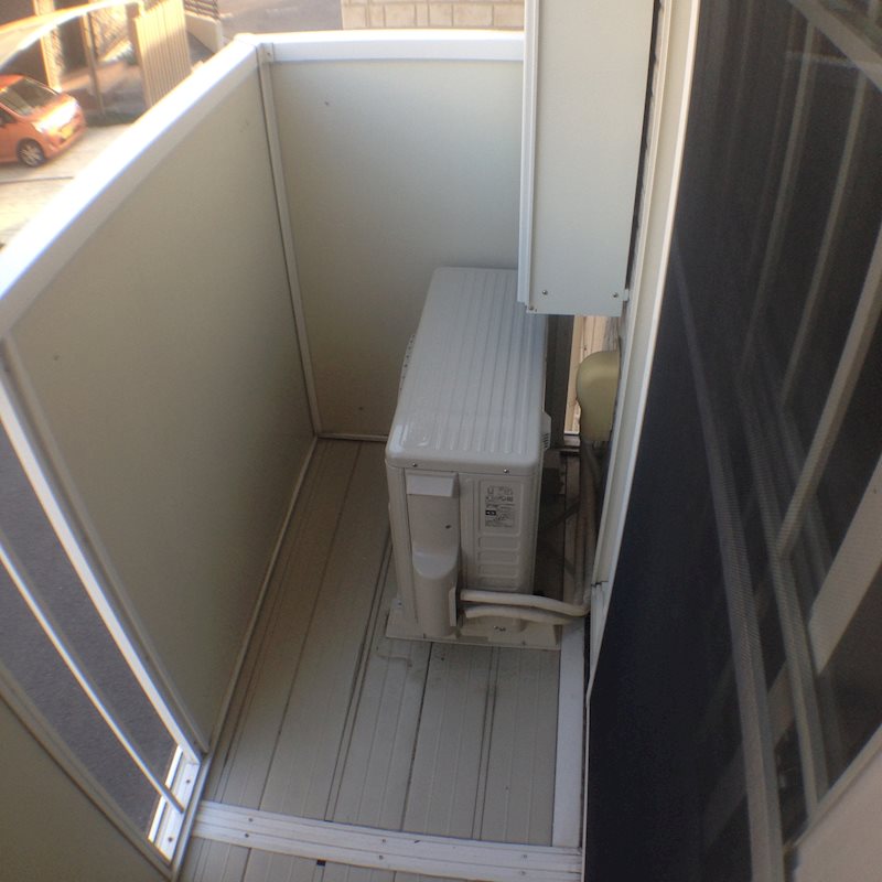 シダーコンフォール壱番館 ベランダ