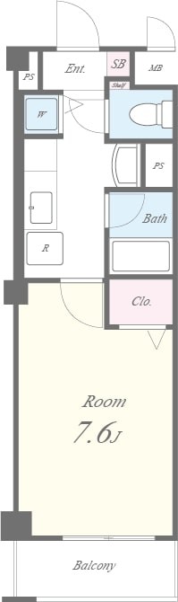 リヴェール(豊中) 間取り図