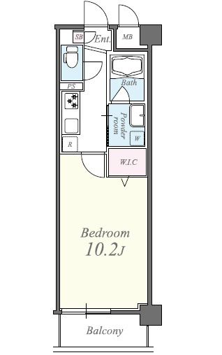 ラ・メゾン イグレック 間取り図