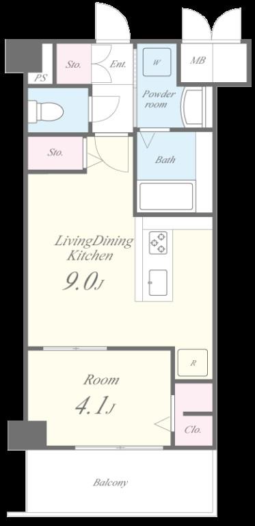 LIBRA井尻 (リブライジリ) 間取り図
