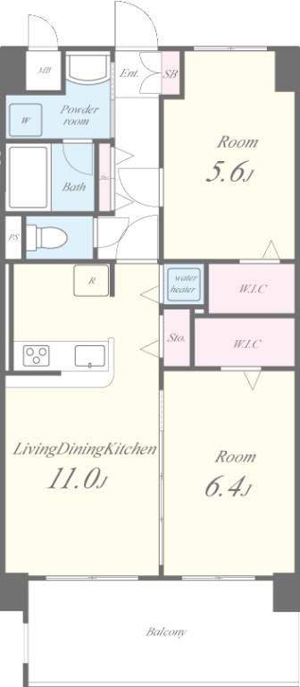 Flourish SⅠ 間取り図