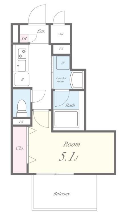 AKASHI ENTERPRISE 間取り図