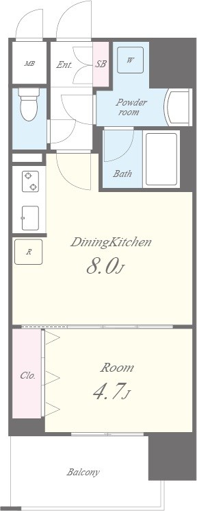 セイワパレス天王寺真田山 間取り図