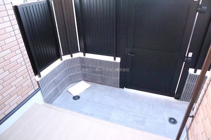 葛城レジデンス ベランダ