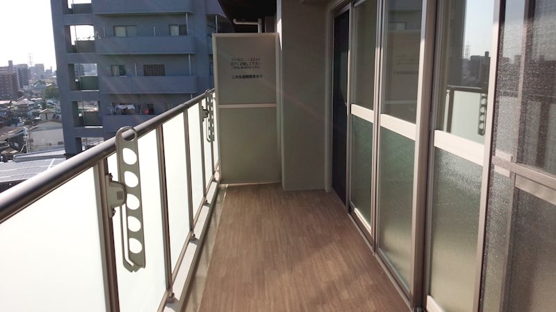 ルシエル ベランダ