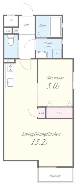 WindBell栄本町 間取り図