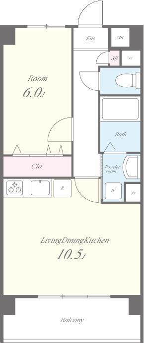 T.S.ヴィラージュ 間取り図