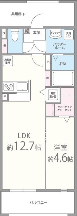 メゾンCoCo 間取り図