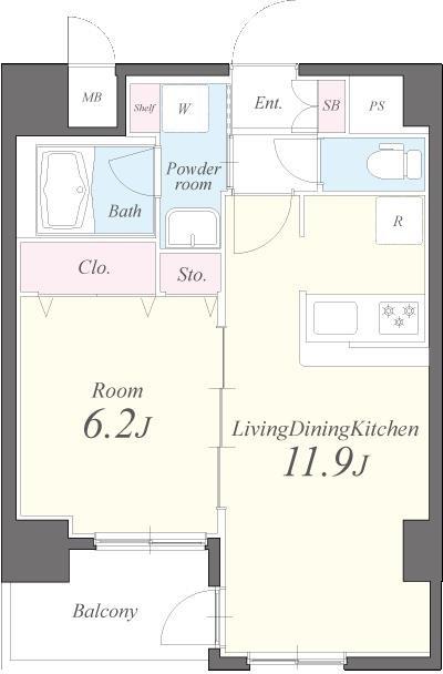 ドムス両国 間取り図