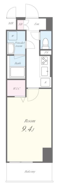 ルーツ新都心 間取り図