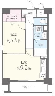 グランドシャトー花畑T・S 間取り図