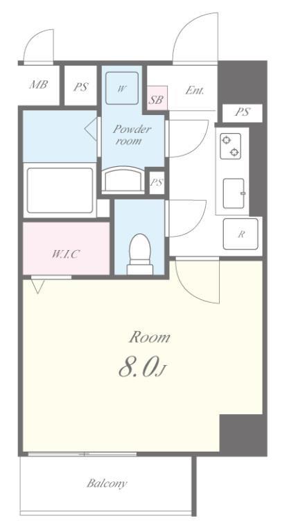 フェリーチェ蔵前 間取り図