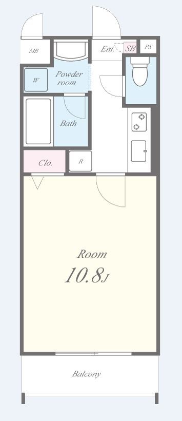ルミナス都 間取り図