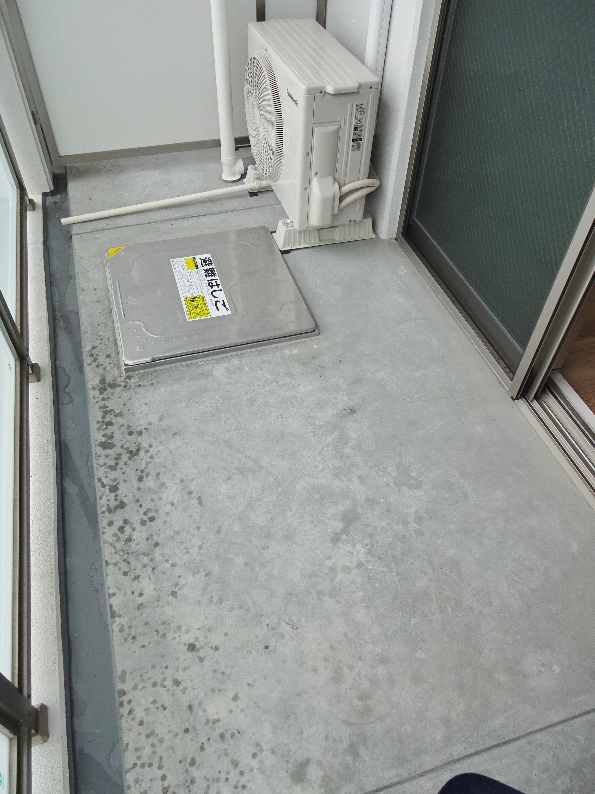 グランブルー高槻 ベランダ