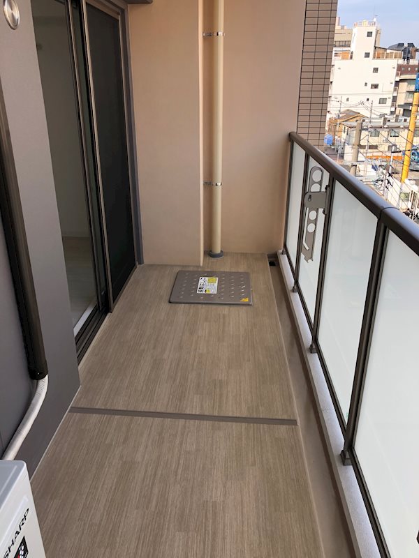 ドウェル東寺道 ベランダ