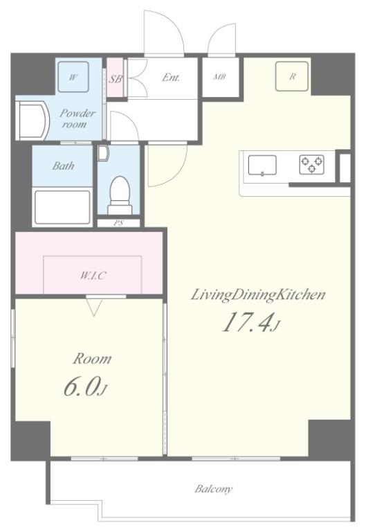 COMFORT RESIDENCE NIPPORI 間取り図