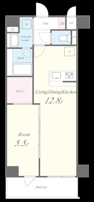 ペンテ プラノ 間取り図