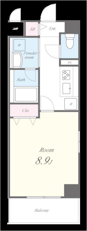 ペンテ プラノ 間取り図