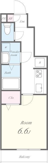 アイランドエクセル上板橋 間取り図