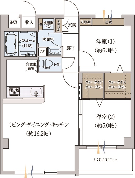 EREINA 間取り図