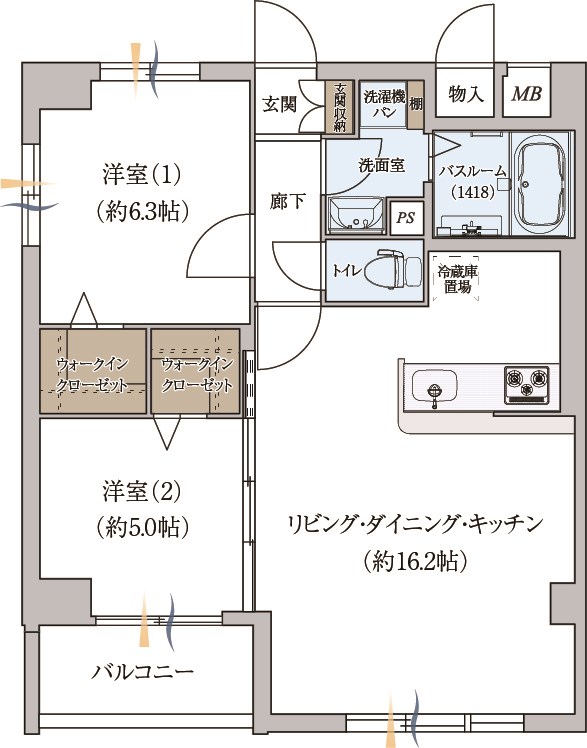 EREINA 間取り図