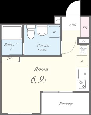 ランドヴィル千住柳町 間取り図