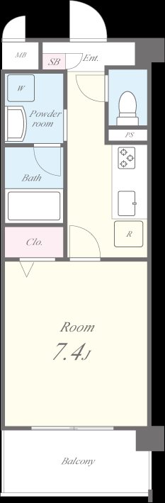 アルベロ 間取り図