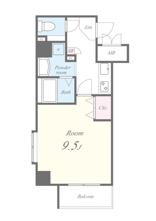 フォルテューヌ三鷹 間取り図