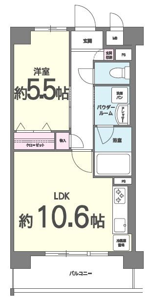 アルバグランデＭ 間取り図