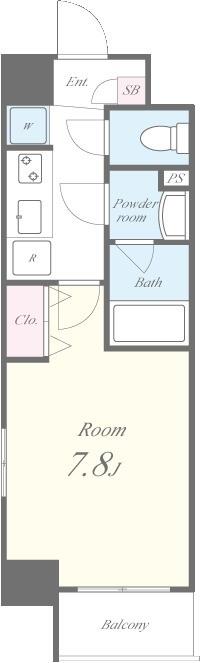アイランドヒルズ両国 間取り図