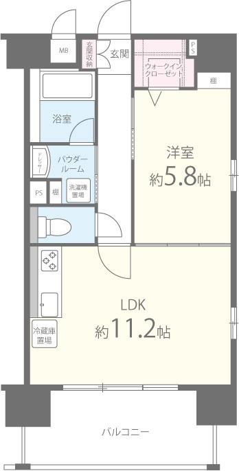 ヴァンドーム梅田北 間取り図