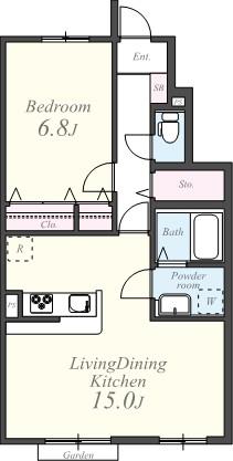 コンフォートガーデン 間取り図