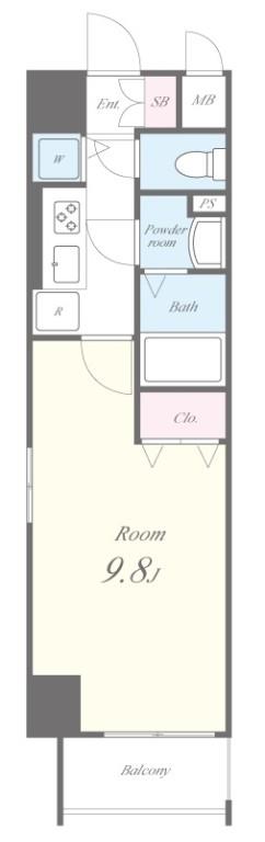 ファミーユ 間取り図