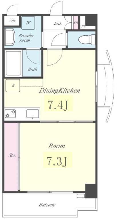 プルミエファヴール 間取り図