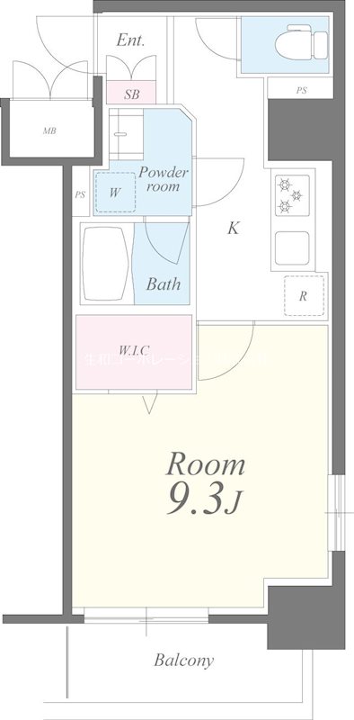 ラフィーエ横浜 間取り図