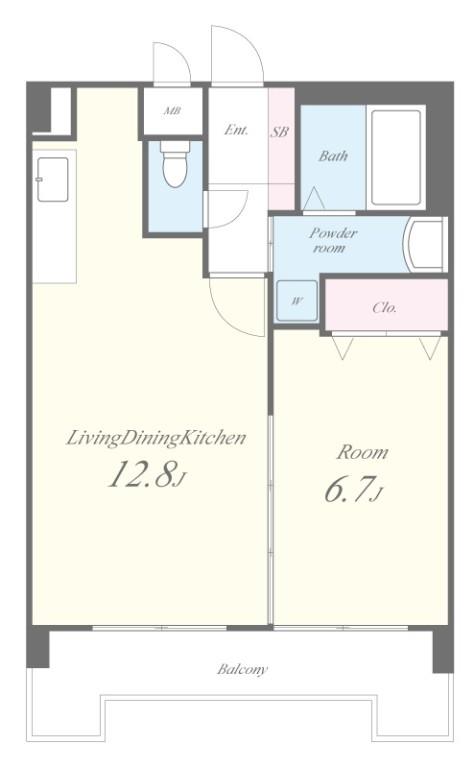 フェイム イッサ 間取り図