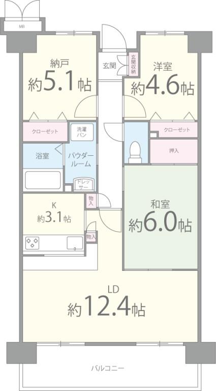 コンフォールアビタシオン ベッドルーム