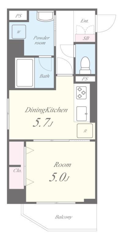 メイプル アンジュ 間取り図