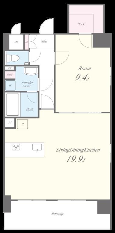 GOLD FOREST半蔵門 間取り図