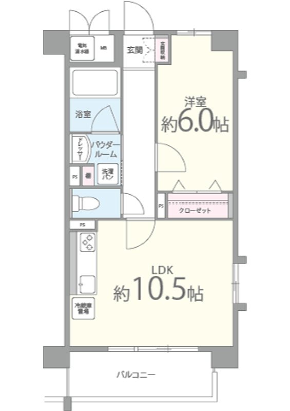 Casa Verde（カサ ベルデ） 間取り図
