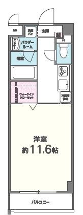 リオ フレンテ 403号室 間取り