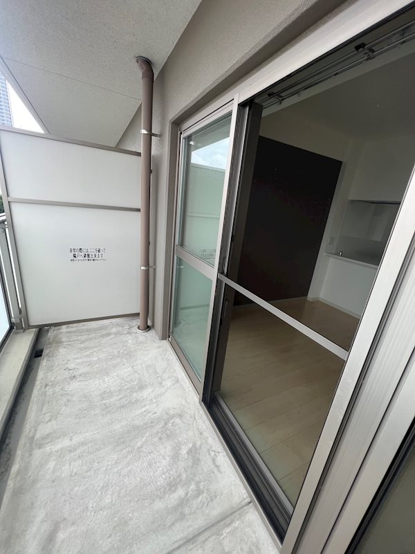 キャッスルビュー玉造上町台 ベランダ