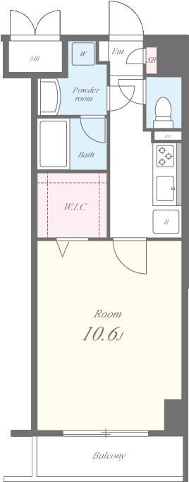 soleil神楽坂 間取り図