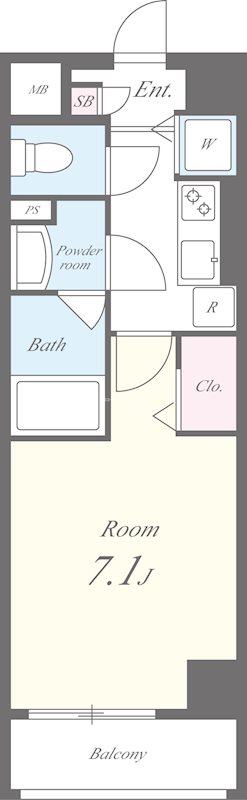 SIE SOWA（シェソワ） 間取り図