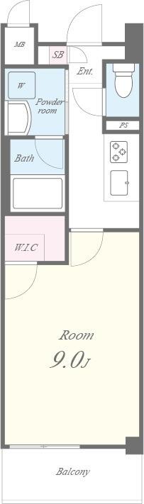 Monte Luce 間取り図